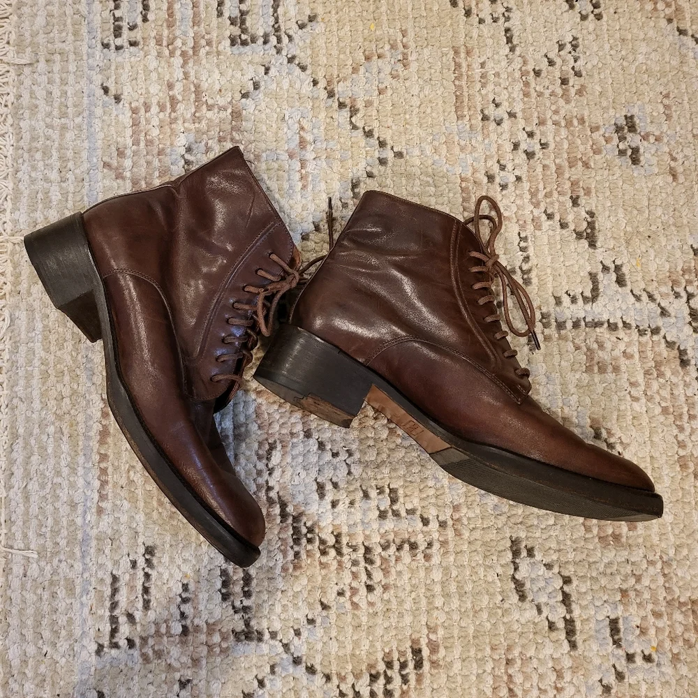 Coach Italian Leather Ankle Boots - Picture 3 of 11